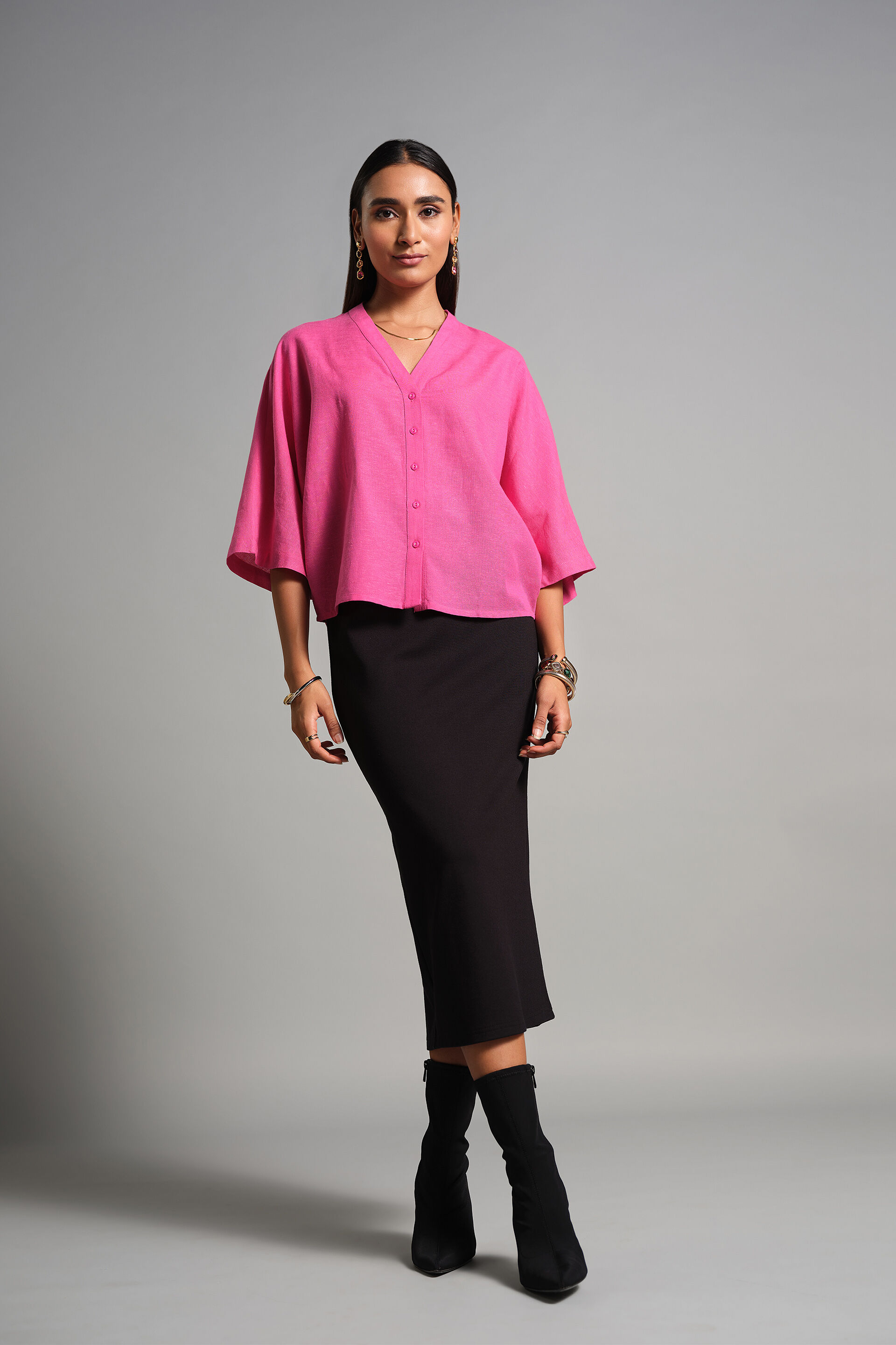 Jazzlyn Shirt, Pink, image 2